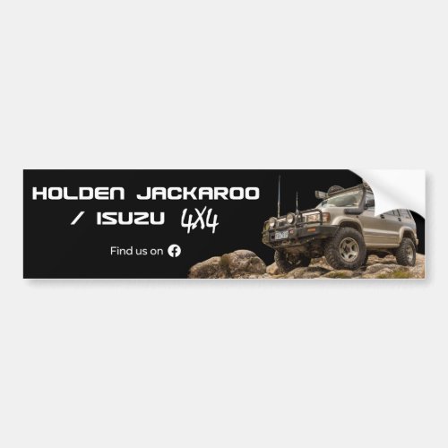 Holden Jackaroo  Isuzu 4x4 Facebook Group sticker