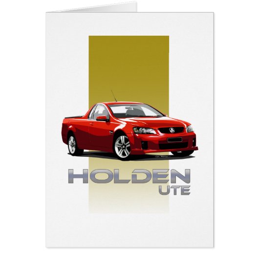 Holden Ute Cards (Front)