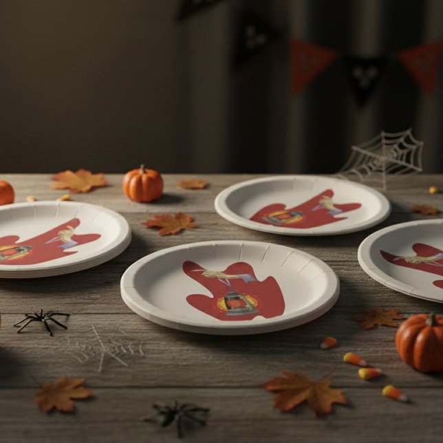 Holding A Lantern Paper Plates (Creator Uploaded)