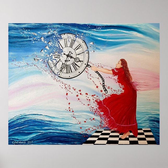 Holding Back Time | Archival Heavy weight paper Poster (Front)