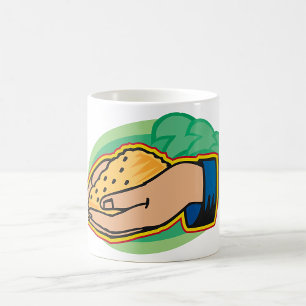 Holding Corn Mug