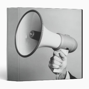 Holding Hand 3 Ring Binder