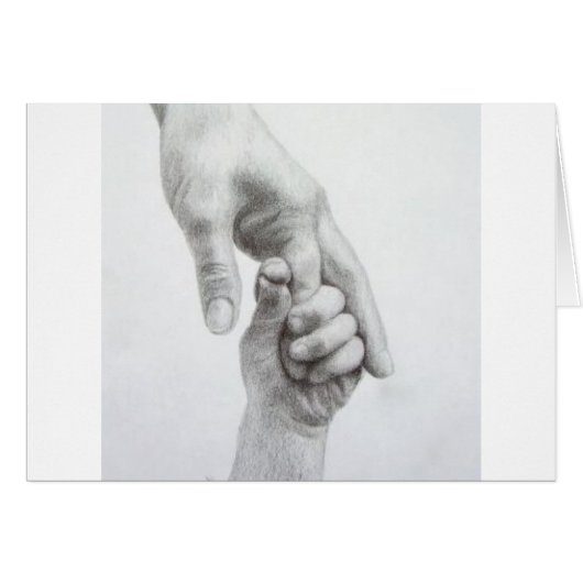 Holding hands cards (Front Horizontal)