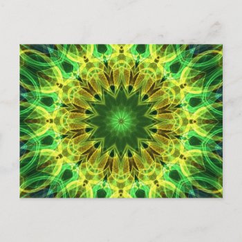 Holding Hands Kaleidoscope Postcard by WavingFlames at Zazzle