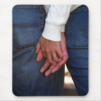 Holding Hands Mousepad