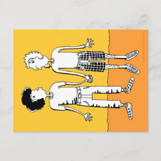 Holding Hands Postcard