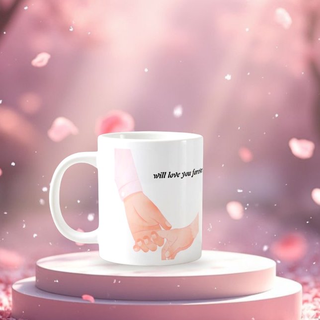 Holding heand Love Art –Parent & valentine day Giant Coffee Mug (Creator Uploaded)