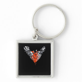 Holding Heart Classic Keychain