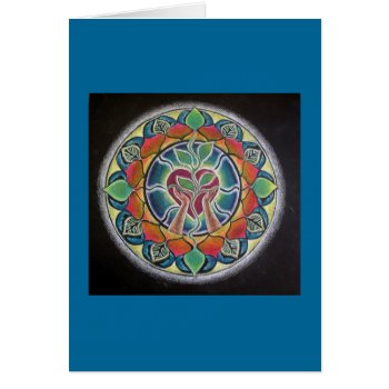 Holding Heart Mandala Card by arteeclectica at Zazzle