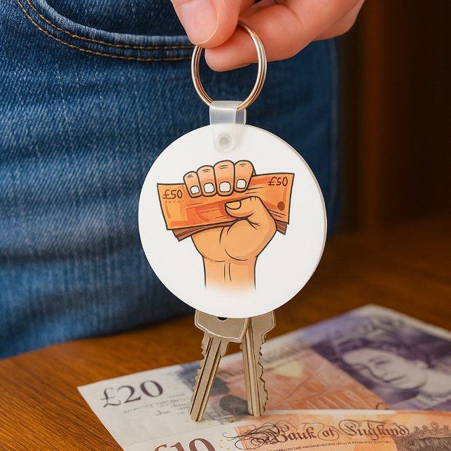 Holding Money Keychain (Creator Uploaded)