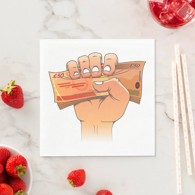 Holding Money Napkins (Creator Uploaded)