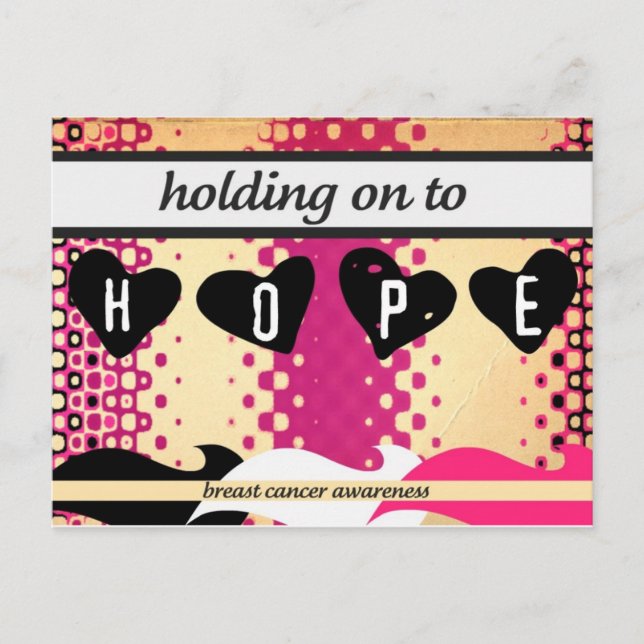 Holding on to Hope Postcard (Front)