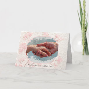 Holding Others, Holding On – Pink Ribbon Caregiver Card