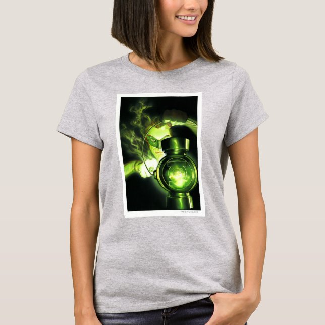 Holding the Green Lantern T-Shirt (Front)