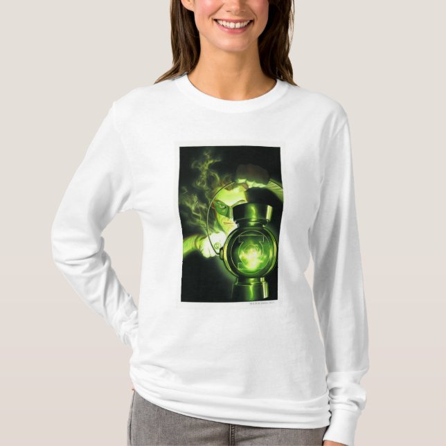 Holding the Green Lantern T-Shirt (Front)