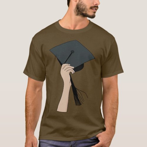 Holding the Square Academic Cap 1 T_Shirt