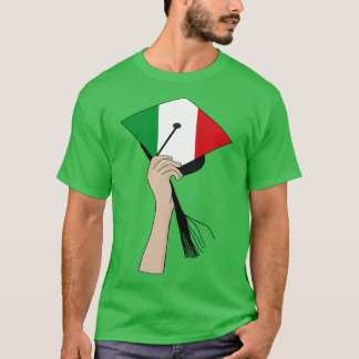 Holding the Square Academic Cap Italy T-Shirt