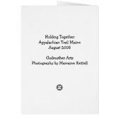 Holding Together (Back)