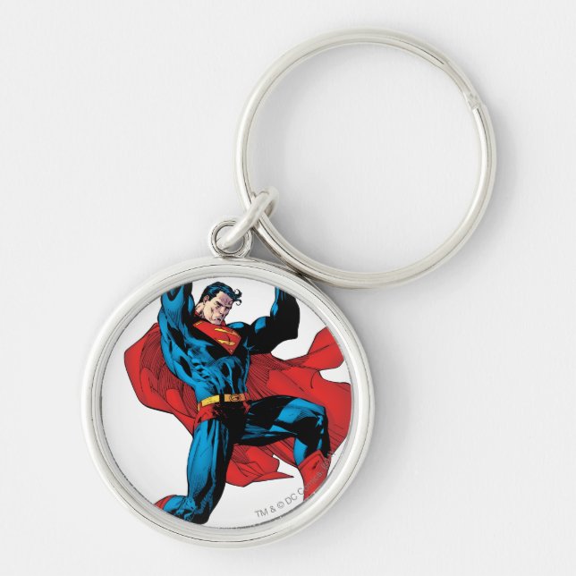 Holding up a heavy object keychain (Front)