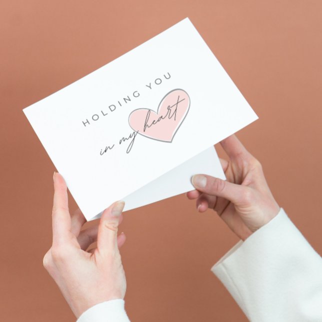 Holding You In My Heart Greeting Card (Creator Uploaded)
