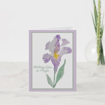 Holding You in Prayer | Purple Iris Prayer