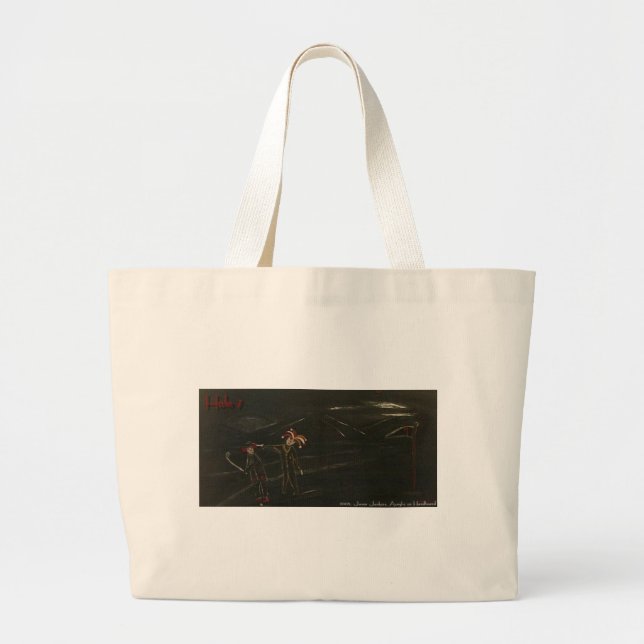 Hole 7 large tote bag (Front)