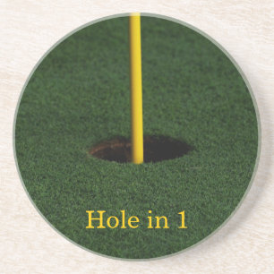 Hole in 1 Coaster