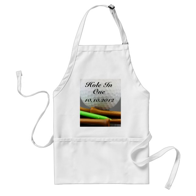 Hole In One Adult Apron (Front)