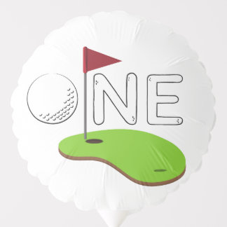 Hole in One Birthday Balloon 