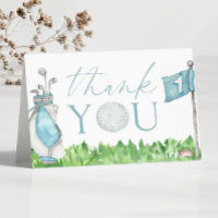 Hole In One Blue Golf 1st Birthday Party