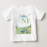 Hole In One Boy Golf First Birthday Par-Tee
