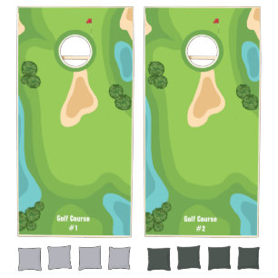 Hole in One Cornhole Set