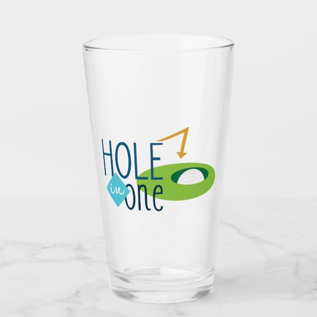 Hole in One Glass (Front)