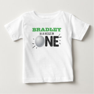 Hole In One   Golf 1st Birthday Par-tee Baby T-Shirt