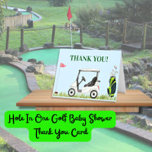 Hole In One Golf Baby Shower