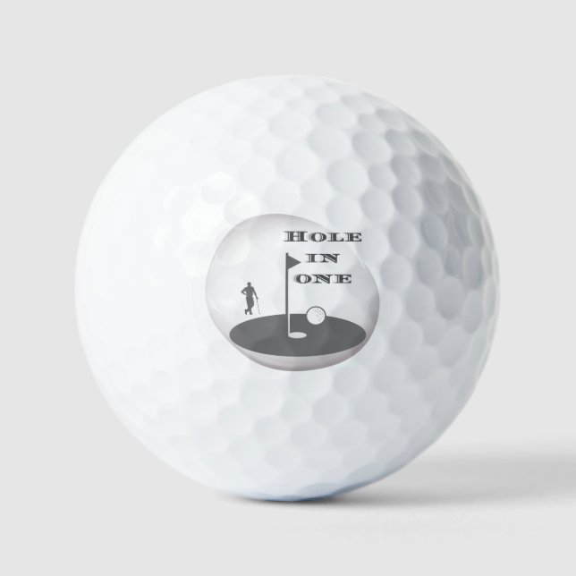 Hole In One Golf Balls (Front)