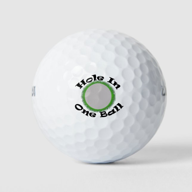 Hole In One Golf Balls (Front)