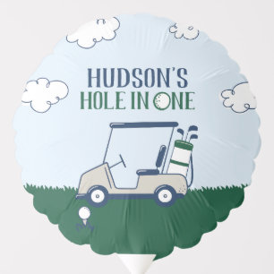Hole in One Golf Birthday Balloon