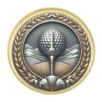 Hole-In-One Golf Lapel Pin