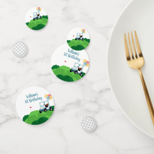 Hole In One Golf Par-Tee 1st Birthday Confetti