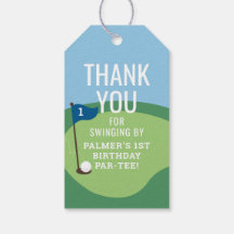 Hole in One Golf Party Favor Tag