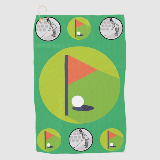 Hole in one golf towel (Front)