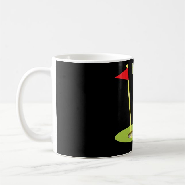 Hole In One Golfer 2021 Golf Hole In One Golfing  Coffee Mug (Left)