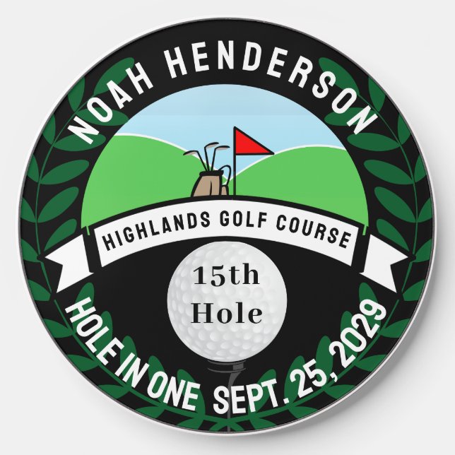 Hole In One Keepsake with All the Stats Wireless C (Front)