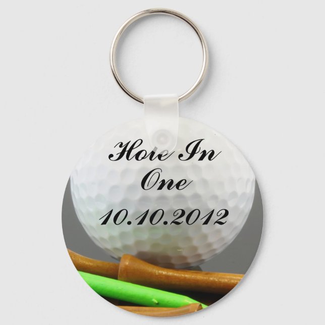 Hole In One Keychain (Front)