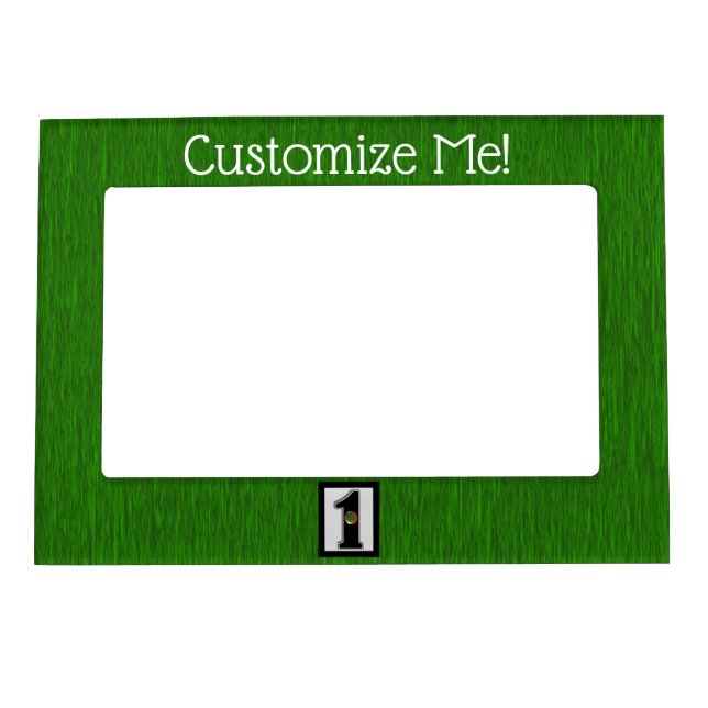 Hole in One Lucky Golfer Cutting Board Magnetic Frame (Front)