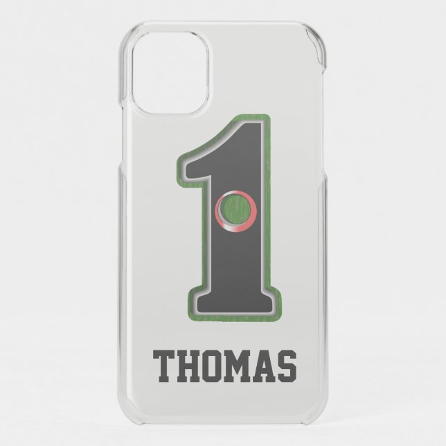 Hole in One Lucky Golfer Golf Head Cover (Back)