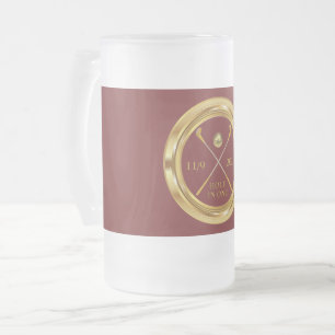 Hole-In-One Personalized Frosted Glass Mug