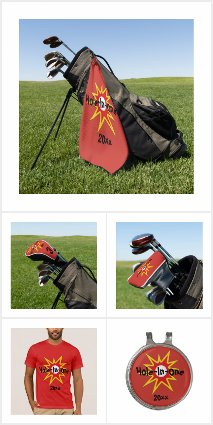 Hole In One Starburst Celebration Golf Supplies