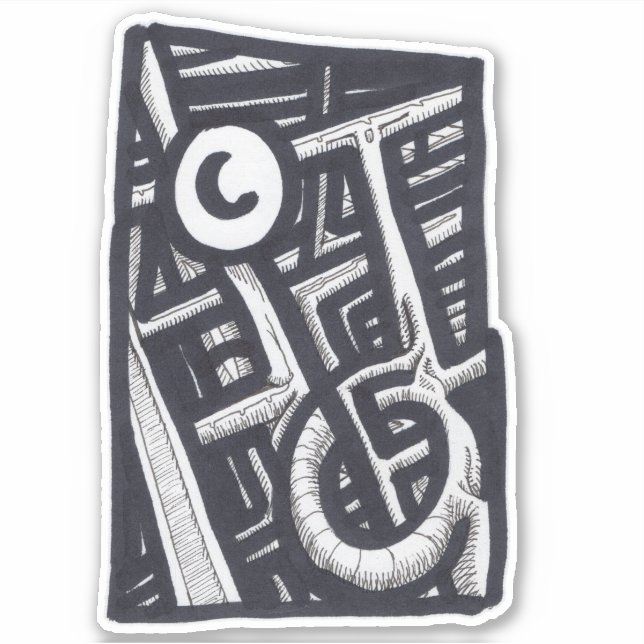 Hole in One? Sticker (Front)